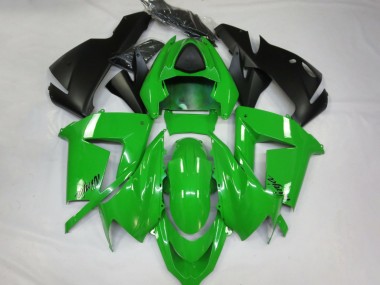 Carenados Moto Kawasaki ZX10R 2004-2005 - Verde Brillante Negro Asequibles