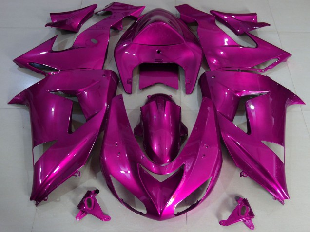 Carenados Moto Kawasaki ZX10R 2006-2007 - Púrpura Asequibles