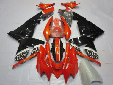 Carenados Moto Kawasaki ZX10R 2004-2005 - Rojo Negro Asequibles