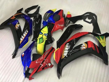Carenados Moto Kawasaki ZX10R 2016-2020 - Rojo Azul Amarillo Negro Tiburón Asequibles