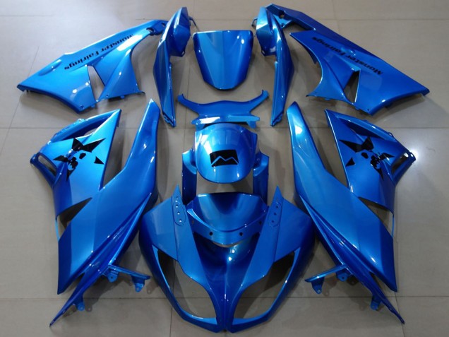 Carenados Moto Kawasaki ZX6R 2009-2012 - Azul Asequibles