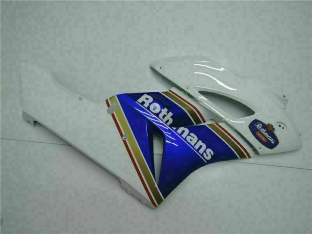 Carenado Moto Honda CBR1000RR 2004-2005 - Blanco Azul Amarillo Rothmans Asequibles