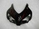 Carenados Moto Honda CBR1000RR 2004-2005 - Negro Brillante Rojo Llama Asequibles