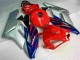 Carenados Moto Honda CBR1000RR 2004-2005 - Plata Rojo Azul Negro Raya Asequibles