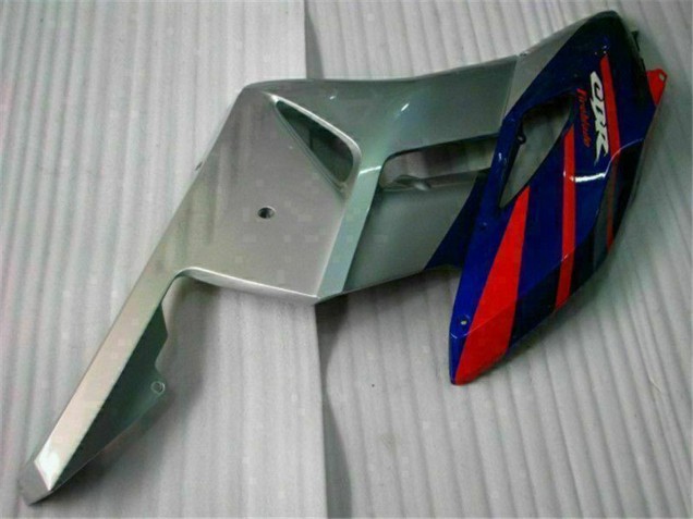Carenados Moto Honda CBR1000RR 2004-2005 - Plata Rojo Azul Negro Raya Asequibles