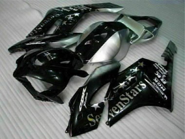 Carenados Moto Honda CBR1000RR 2004-2005 - Plata Negro Brillante SevenStars Asequibles