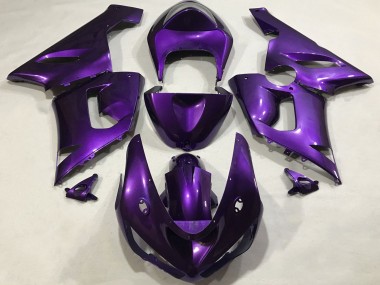 Carenados Moto Kawasaki ZX6R 2005-2006 - Púrpura Asequibles