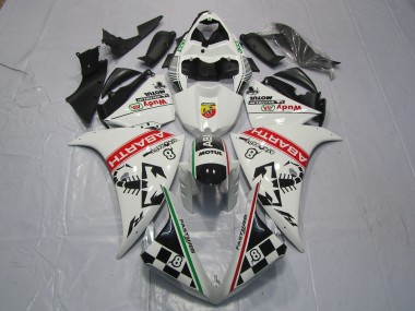 Carenados Moto Yamaha R1 2012-2014 - Blanco Rojo Verde Negro Abarth Wudy Motul Asequibles