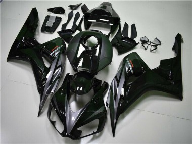 Carenados Moto Honda CBR1000RR 2004-2005 - Negro Brillante Gris Asequibles