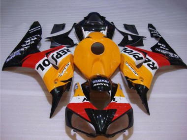 Carenado Moto Honda CBR1000RR 2004-2005 - Naranja Blanco Rojo Negro Brillante Repsol Asequibles