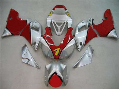 Carenados Moto Yamaha R1 1998-1999 - Plata Rojo Amarillo 7 Asequibles