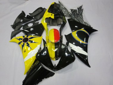 Carenados Moto Yamaha R1 2012-2014 - Amarillo Negro Rojo Asequibles