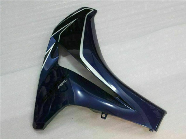 Carenados Moto Honda CBR1000RR 2008-2011 - Azul Oscuro Negro Brillante Asequibles