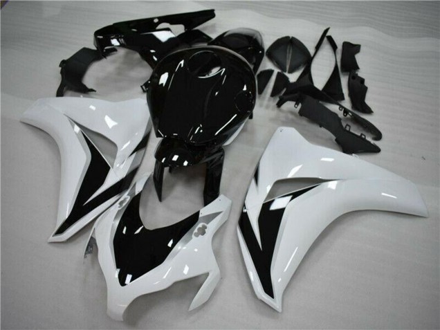 Carenado Moto Honda CBR1000RR 2008-2011 - Blanco Negro Brillante Asequibles