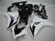 Carenado Moto Honda CBR1000RR 2008-2011 - Blanco Negro Brillante Asequibles