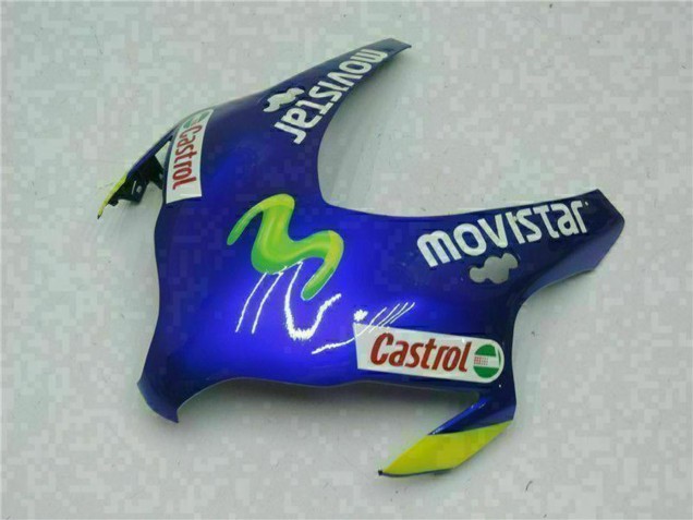Carenados Moto Honda CBR1000RR 2008-2011 - Azul Amarillo Verde MoviStar Castrol Asequibles