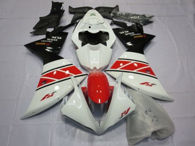 Carenados Moto Yamaha R1 2012-2014 - Blanco Rojo Negro Asequibles