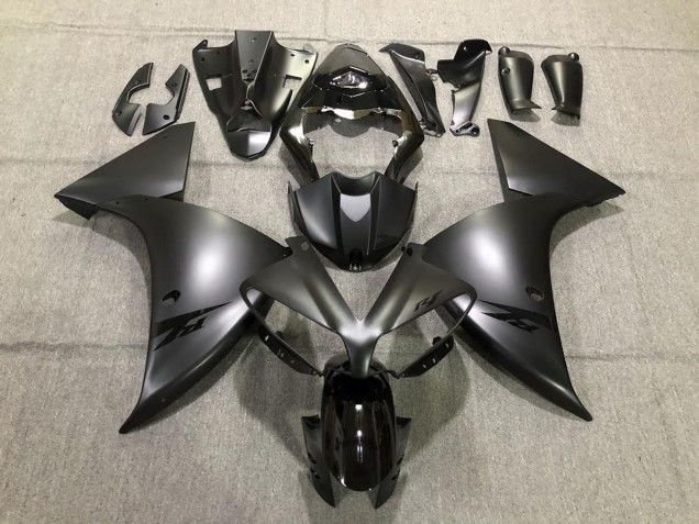 Carenados Moto Yamaha R1 2012-2014 - Negro Brillante Negro Mate Asequibles