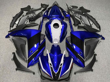 Carenados Moto Yamaha R3 2015-2018 - Azul Blanco Negro Asequibles