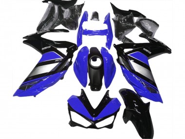 Carenado Moto Yamaha R3 2015-2018 - Azul Plata Negro Brillante Yamalube Asequibles