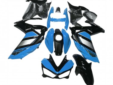 Carenados Moto Yamaha R3 2015-2018 - Azul Plata Negro Brillante Yamalube Asequibles