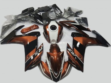 Carenados Moto Yamaha R3 2015-2018 - Brown Blanco Negro Asequibles