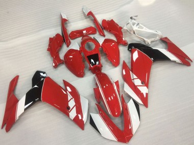 Carenado Moto Yamaha R3 2015-2018 - Rojo Blanco Negro Brillante Asequibles