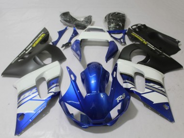 Carenados Moto Yamaha R6 1998-2002 - Blanco Azul Negro Mate Amarillo Asequibles