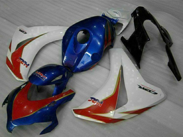 Kit Carenados Moto Honda CBR1000RR 2008-2011 - Blanco Rojo Azul HRC Asequibles