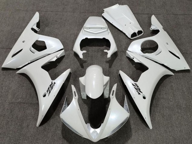 Carenados Moto Yamaha R6 2005 - Blanco Perla Asequibles