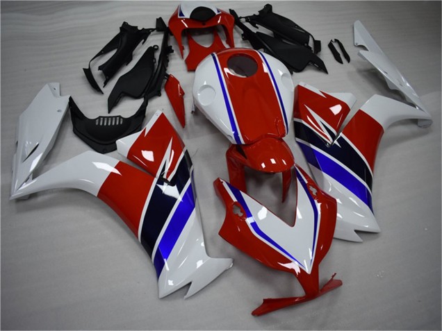Carenado Moto Honda CBR1000RR 2012-2016 - Blanco Rojo Azul Asequibles