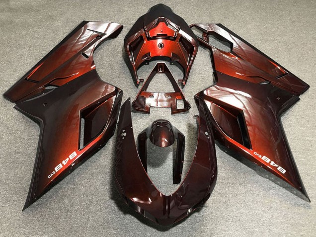 Carenados Moto Ducati 848 2007-2014 - Rojo Asequibles