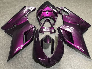 Carenados Moto Ducati 848 2007-2014 - Púrpura Asequibles