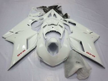 Carenados Moto Ducati 848 2007-2014 - Blanco Perla Asequibles