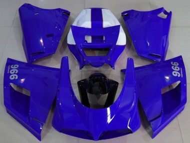 Carenados Moto Ducati 996 1993-2005 - Azul Negro Asequibles