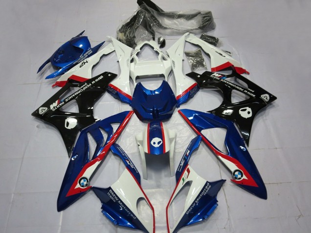 Carenado Moto BMW S1000RR 2009-2014 - Blanco Rojo Azul Negro Brillante Asequibles