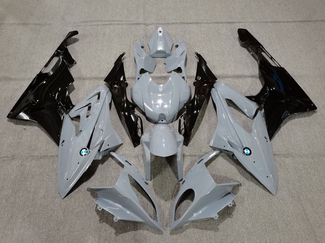 Carenados Moto BMW S1000RR 2015-2016 - Nardo Gris Negro Brillante Asequibles