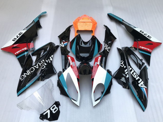 Carenados Moto BMW S1000RR 2009-2014 - Blanco Azul Rojo Naranja Motul Austin Carrera Asequibles