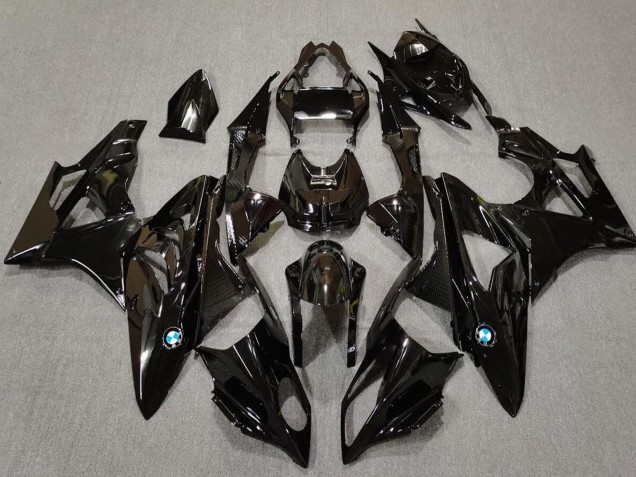 Carenados Moto BMW S1000RR 2009-2014 - Negro Brillante Asequibles