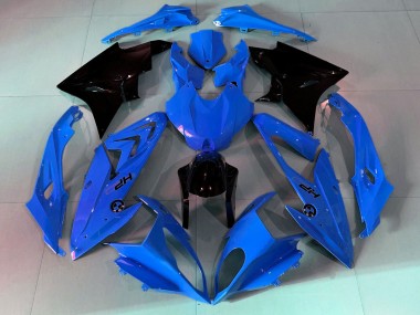 Carenados Moto BMW S1000RR 2009-2014 - Azul Negro Brillante Asequibles