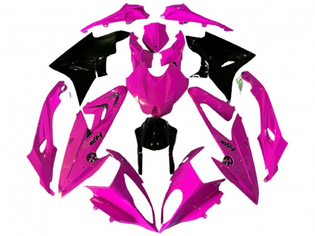 Carenados Moto BMW S1000RR 2009-2014 - Rosa Negro Brillante HP Asequibles
