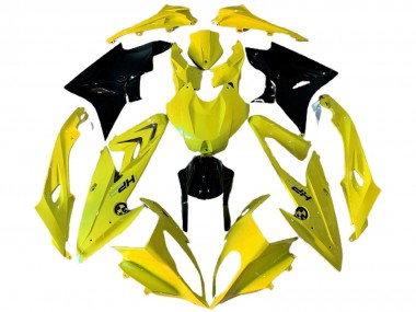 Carenados Moto BMW S1000RR 2009-2014 - Amarillo Negro Brillante HP Asequibles