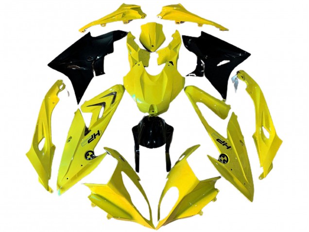 Carenados Moto BMW S1000RR 2009-2014 - Amarillo Negro Brillante HP Asequibles