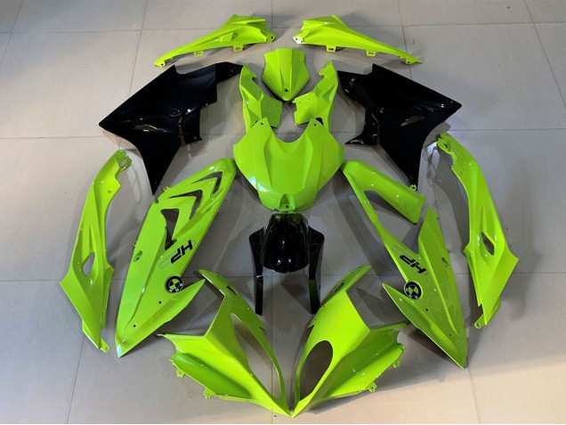 Carenados Moto BMW S1000RR 2009-2014 - Alta Visibilidad Amarillo Negro Brillante HP Asequibles