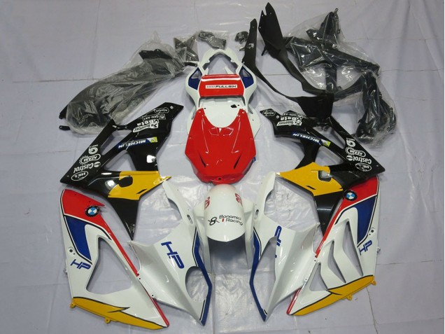 Carenados Moto BMW S1000RR 2015-2016 - Blanco Rojo Azul Amarillo Negro HP Asequibles
