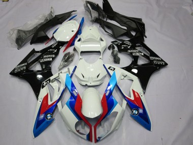 Kit Carenados Moto BMW S1000RR 2009-2014 - Blanco Rojo Azul Negro Brillante Asequibles