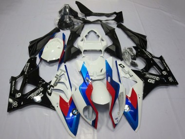 Carenados Moto BMW S1000RR 2009-2014 - Blanco Rojo Azul Negro Brillante Castrol OEM Estilo Asequibles