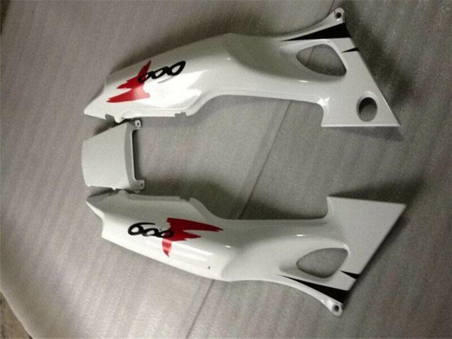 Carenados Moto Honda CBR600 F3 1995-1996 - Blanco Rojo Negro Brillante Asequibles