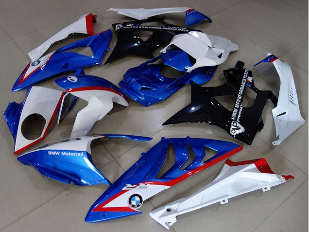 Carenados Moto BMW S1000RR 2009-2014 - Blanco Rojo Azul Negro Brillante Asequibles