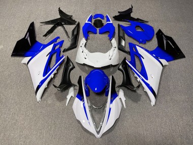 Carenados Moto Triumph Daytona 675 2013-2016 - Blanco Azul Negro Brillante Asequibles